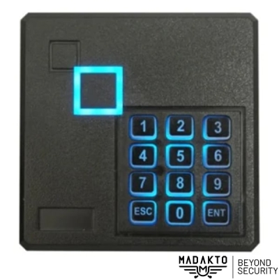 دستگاه کنترل تردد رمزی و کارتی سامانه هوشمند ماداکتو مدل MD-03